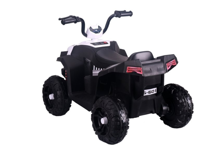 Quad Electric pentru Copii Off-Road 6V Alb [4]
