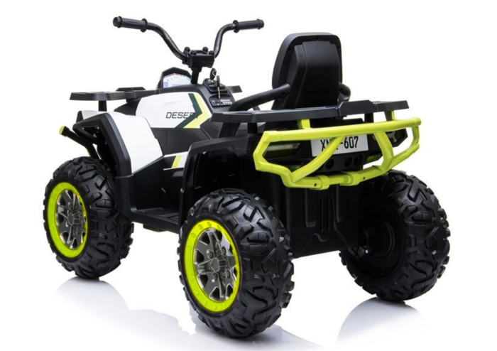 Quad Electric pentru Copii 4x4 12V Alb [7]