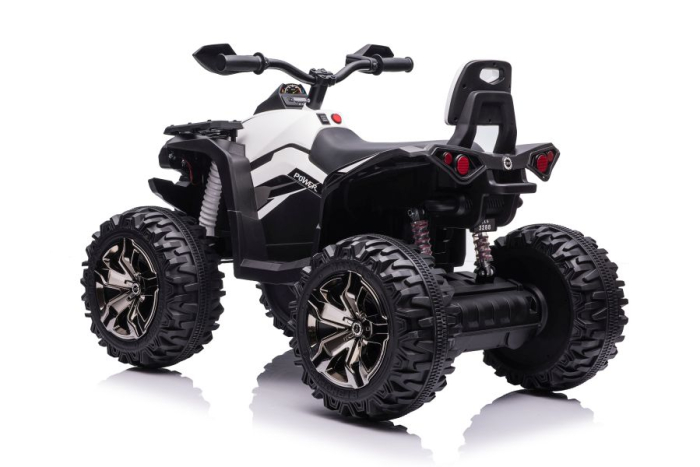 Quad Electric pentru Copii 4x4 12V Alb [6]