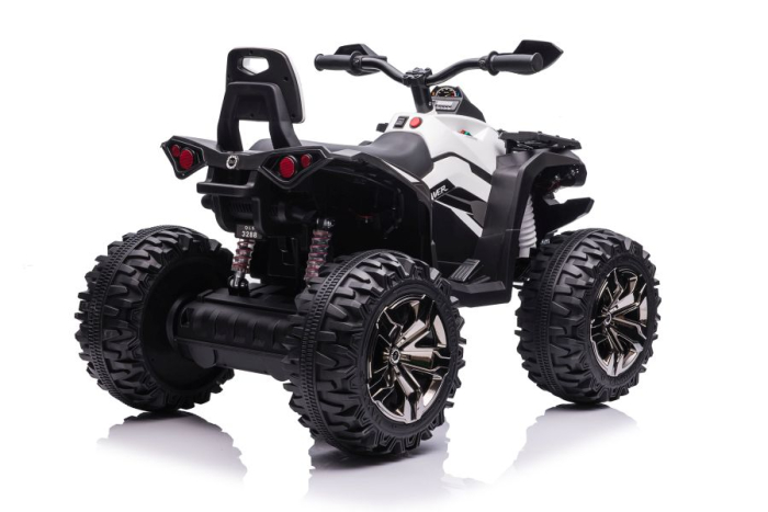 Quad Electric pentru Copii 4x4 12V Alb [8]