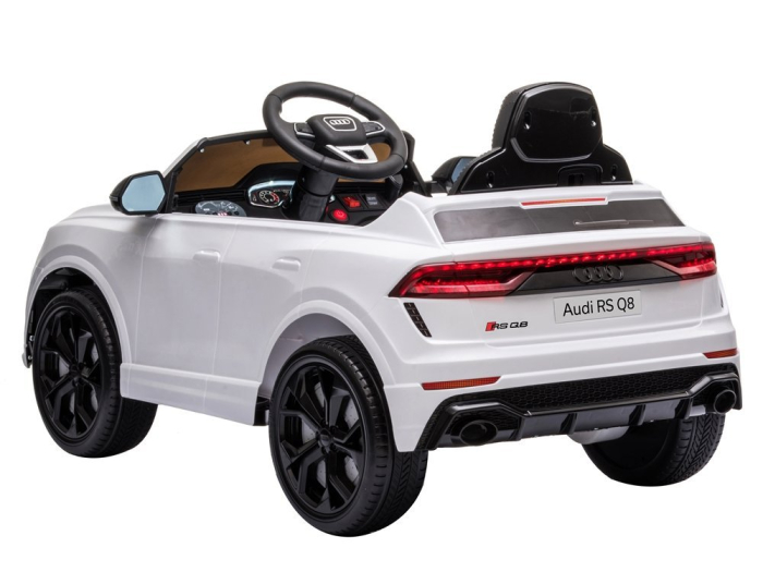 Mașină Electrică pentru Copii Audi RS Q8 12V Alb [3]