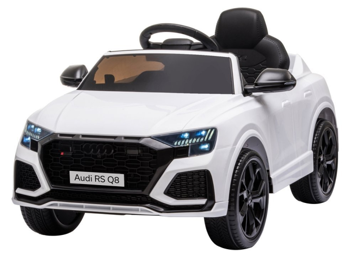 Mașină Electrică pentru Copii Audi RS Q8 12V Alb [2]