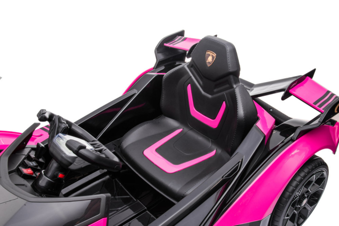 Mașină Electrică pentru Copii Lamborghini GT 12V Roz [11]
