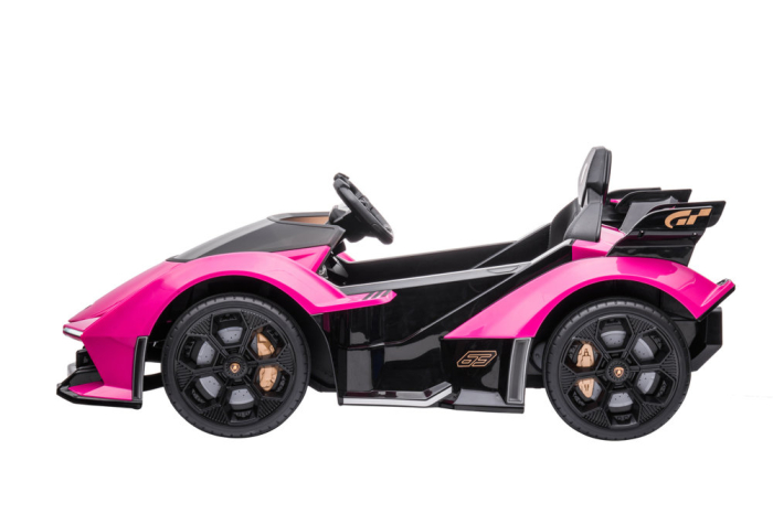 Mașină Electrică pentru Copii Lamborghini GT 12V Roz [4]