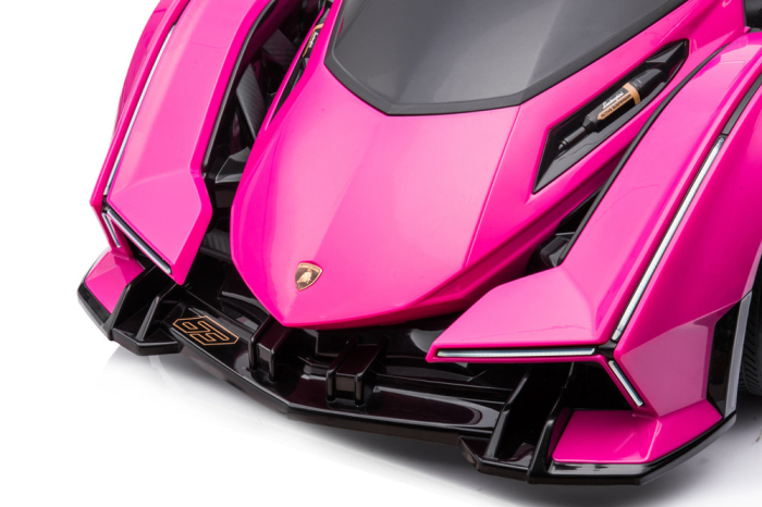 Mașină Electrică pentru Copii Lamborghini GT 12V Roz [7]