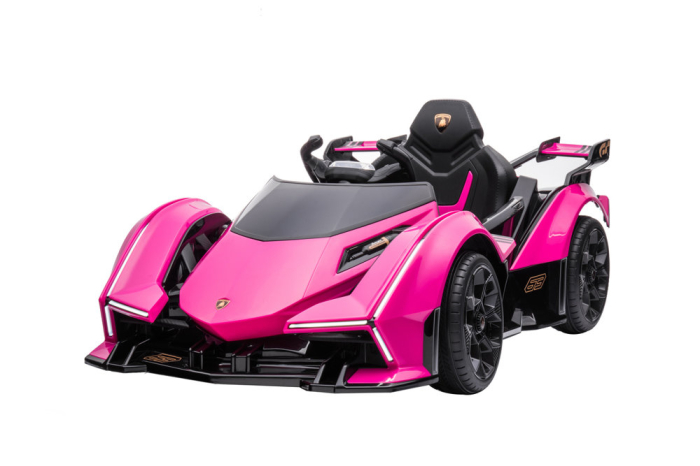 Mașină Electrică pentru Copii Lamborghini GT 12V Roz [3]