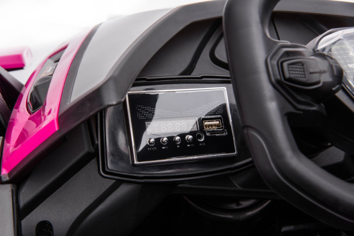 Mașină Electrică pentru Copii Lamborghini GT 12V Roz [10]