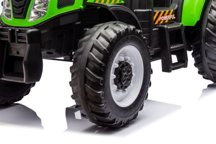Tractor Electric pentru Copii 24V 400W Verde [6]