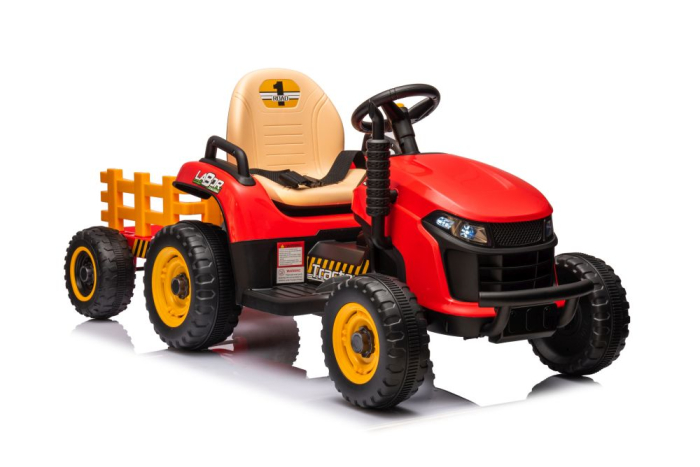 Tractor Electric pentru Copii 12V 90W Roșu [2]
