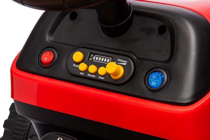 Tractor Electric pentru Copii 12V 90W Roșu [14]