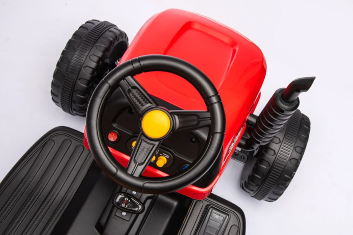 Tractor Electric pentru Copii 12V 90W Roșu [15]