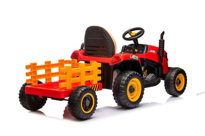 Tractor Electric pentru Copii 12V 90W Roșu [4]