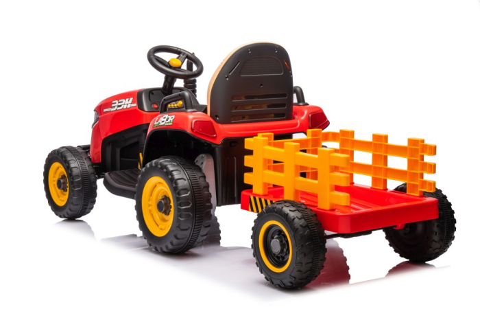 Tractor Electric pentru Copii 12V 90W Roșu [3]