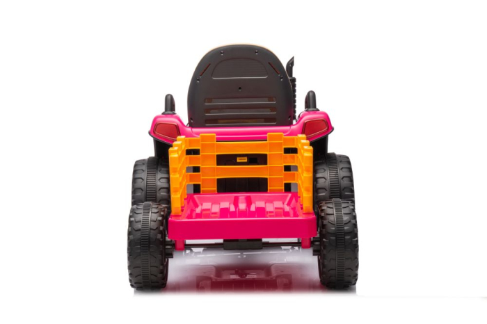 Tractor Electric pentru Copii 12V 90W Roz [7]