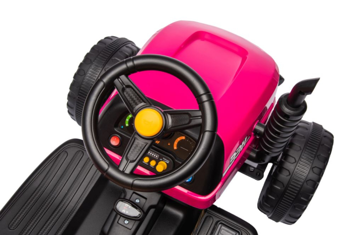 Tractor Electric pentru Copii 12V 90W Roz [21]