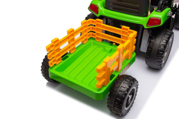 Tractor electric pentru copii - Verde [6]