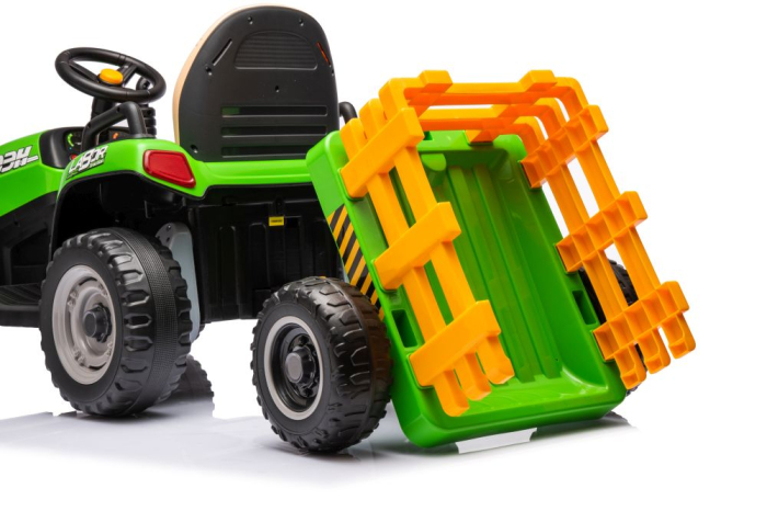 Tractor electric pentru copii - Verde [10]