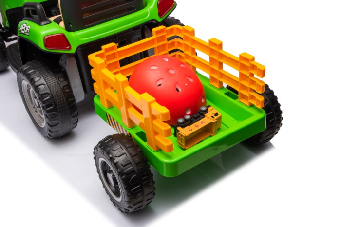 Tractor electric pentru copii - Verde [7]