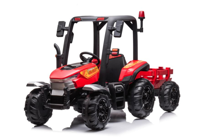 Tractor Electric pentru Copii – Roșu [6]