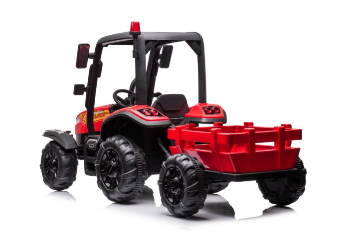 Tractor Electric pentru Copii – Roșu [3]