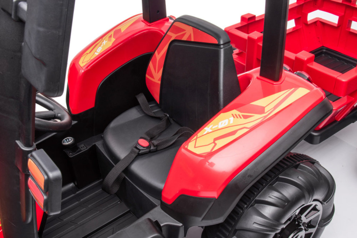 Tractor Electric pentru Copii – Roșu [5]