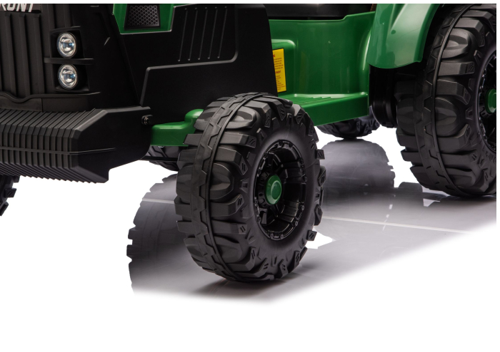 Tractor Electric pentru Copii – Verde Închis [6]