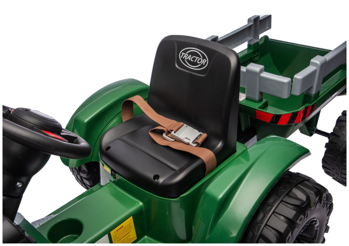 Tractor Electric pentru Copii – Verde Închis [7]