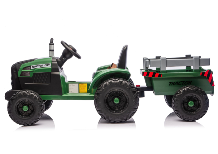 Tractor Electric pentru Copii – Verde Închis [5]