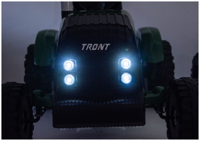 Tractor Electric pentru Copii – Verde Închis [12]