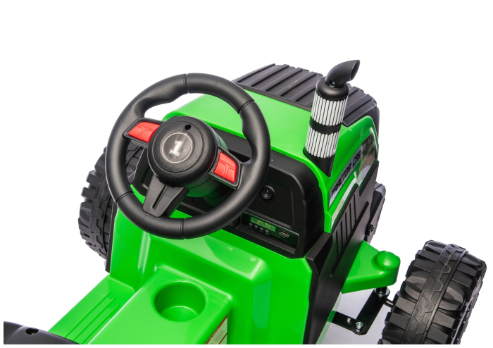 Tractor Electric pentru Copii – Verde [8]