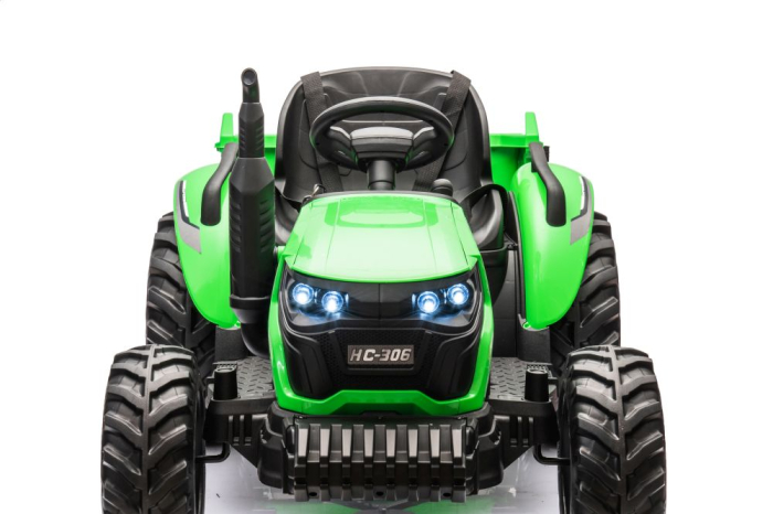 Tractor Electric pentru Copii 24V 2x95W Verde [12]