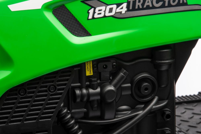 Tractor Electric pentru Copii 24V 2x95W Verde [10]