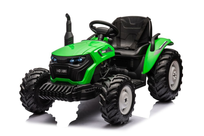 Tractor Electric pentru Copii 24V 2x95W Verde [2]