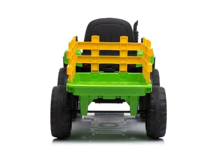 Tractor Electric pentru Copii 12V cu Remorcă Verde [5]
