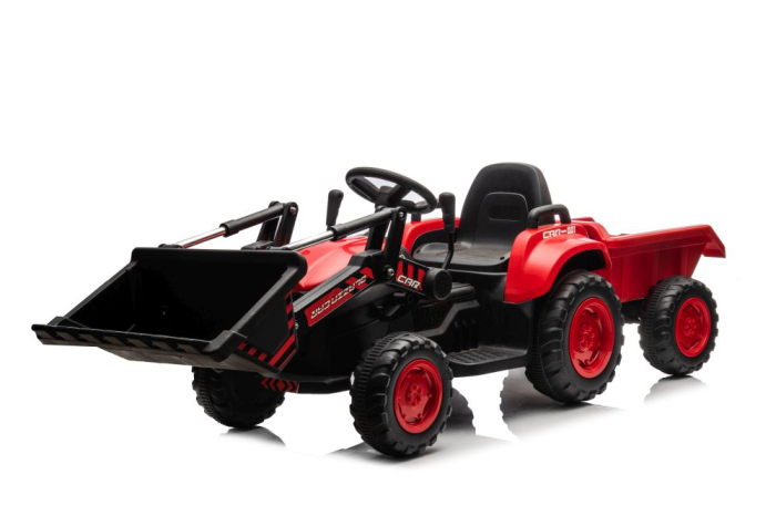 Tractor Electric pentru Copii cu Cupă 12V Roșu [12]