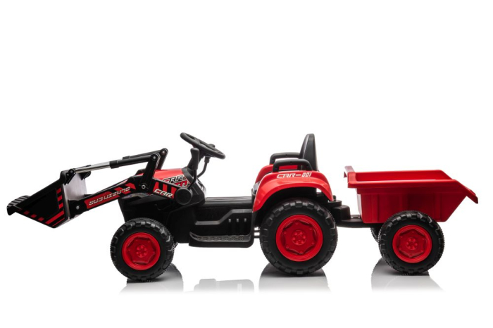 Tractor Electric pentru Copii cu Cupă 12V Roșu [11]