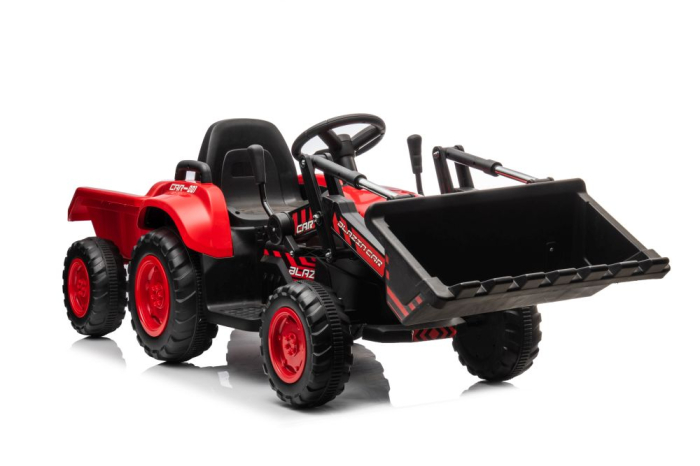 Tractor Electric pentru Copii cu Cupă 12V Roșu [8]