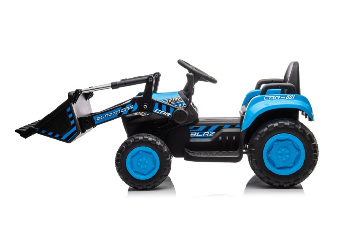Tractor Electric pentru Copii cu Cupă 12V Albastru [10]