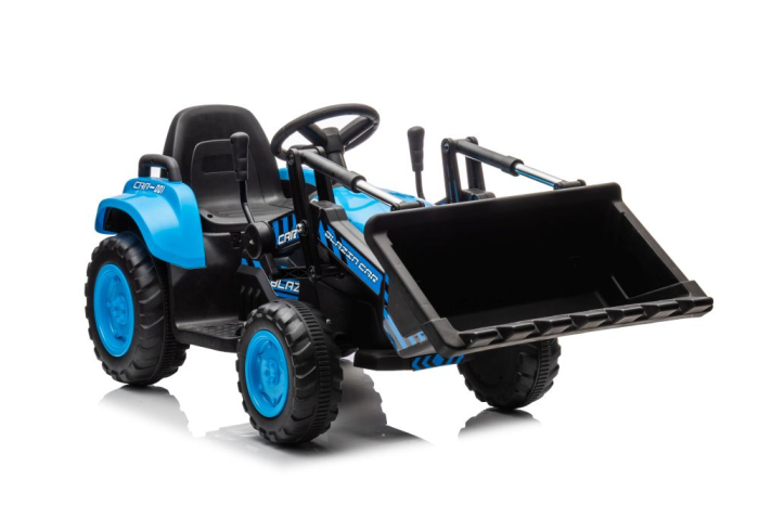 Tractor Electric pentru Copii cu Cupă 12V Albastru [2]