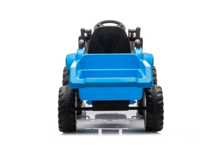 Tractor Electric pentru Copii cu Cupă 12V Albastru [3]
