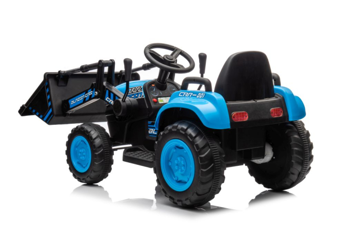 Tractor Electric pentru Copii cu Cupă 12V Albastru [9]