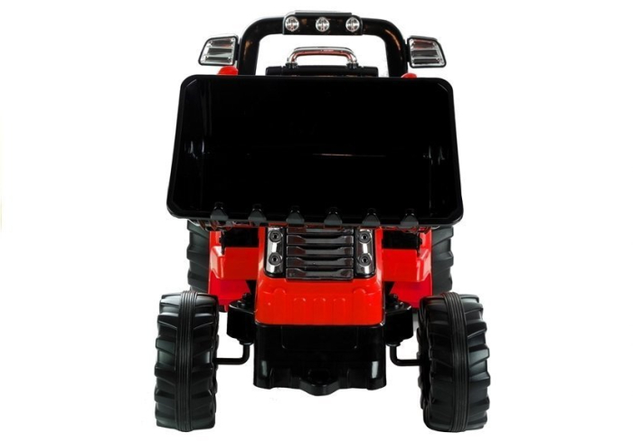 Excavator Electric pentru Copii 12V cu Cupă - Roșu [5]