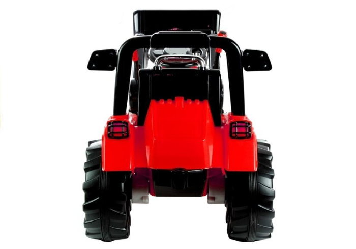 Excavator Electric pentru Copii 12V cu Cupă - Roșu [7]