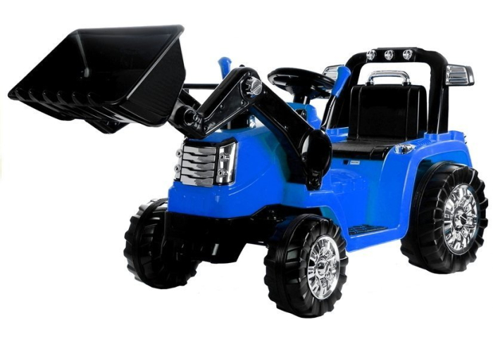Excavator Electric pentru Copii 12V cu Cupă Albastru [2]