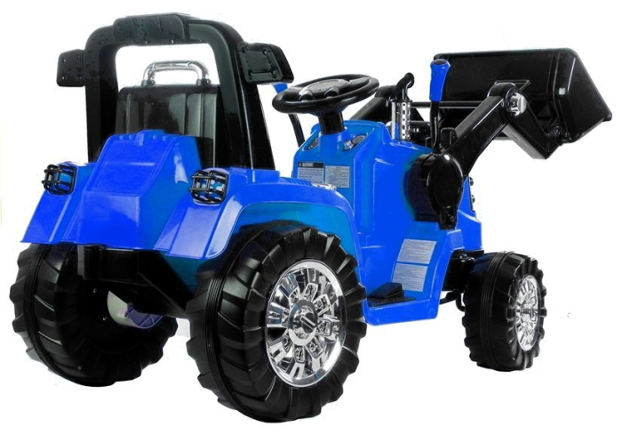 Excavator Electric pentru Copii 12V cu Cupă Albastru [5]