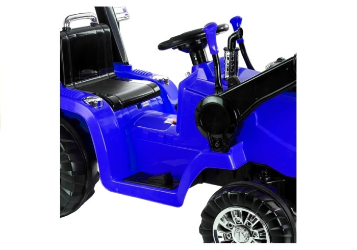 Excavator Electric pentru Copii 12V cu Cupă Albastru [11]