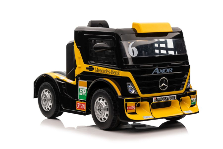 CAMION - Camion Electric pentru Copii Mercedes 12V Galben