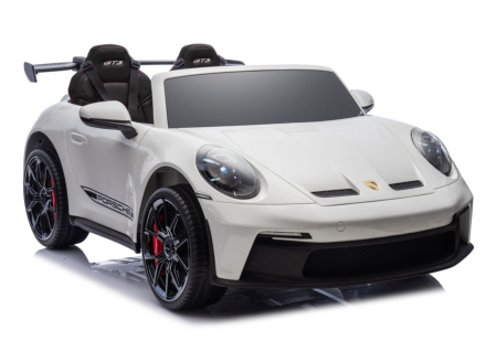 PORSCHE - Mașină electrică pentru copii Porsche GT3  24V 2x150–280W, Alb