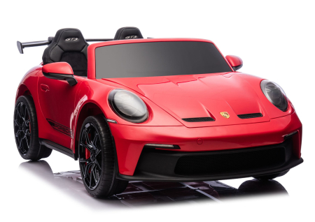 PORSCHE - Mașină electrică pentru copii Porsche GT3  24V 2x150–280W, Roșu