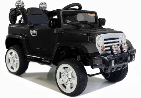 VROOMIX - Mașină Electrică pentru Copii Jeep 12V Negru